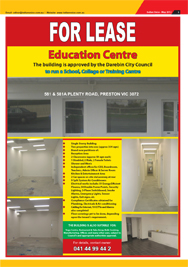 For Lease Education Centre